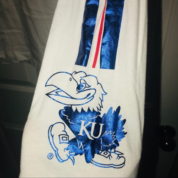 Victoria’s Secret PINK KU University of Kansas Top - Picture 7 of 8